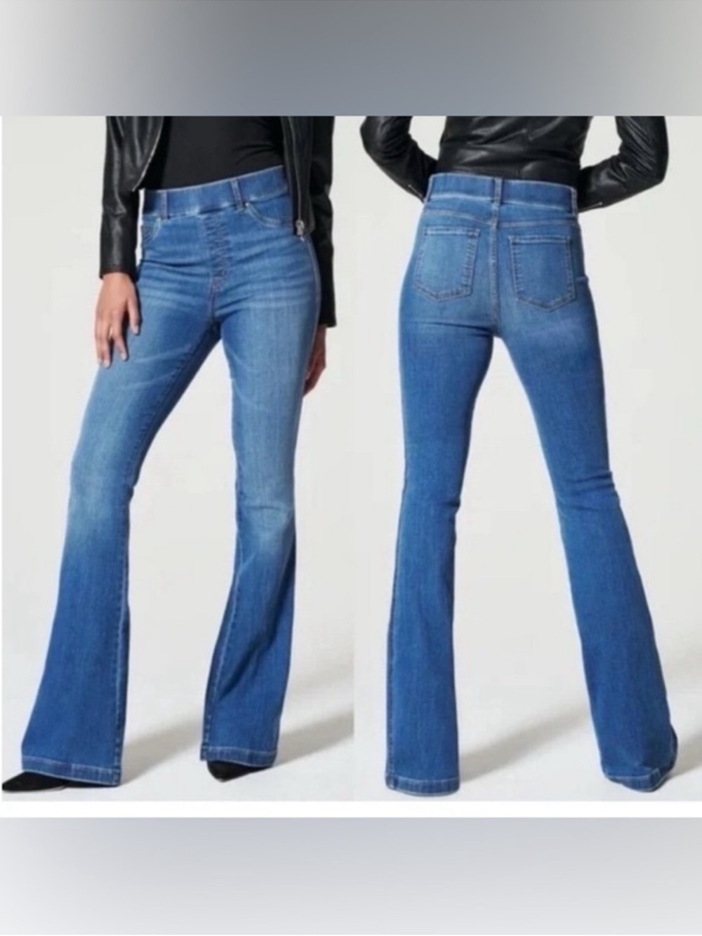 SPANXshape EveryWear Flare Jeans in Vintage Indigo